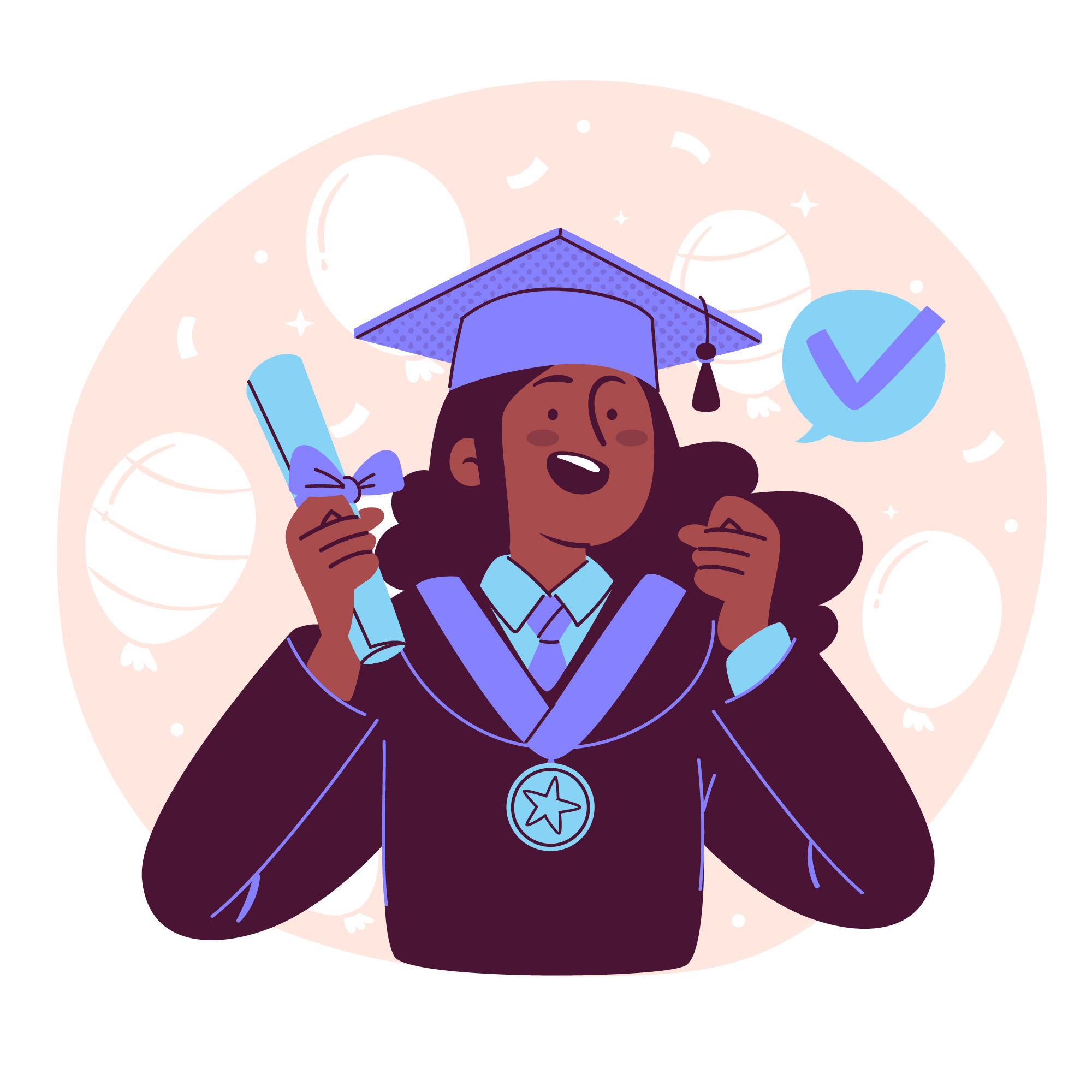 Graduating student